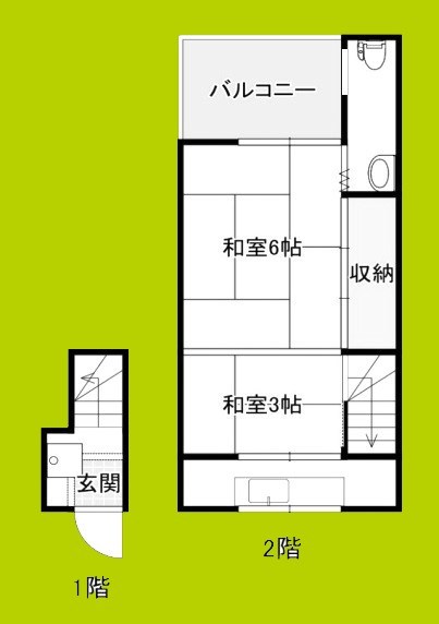 北加賀屋テラス 間取り