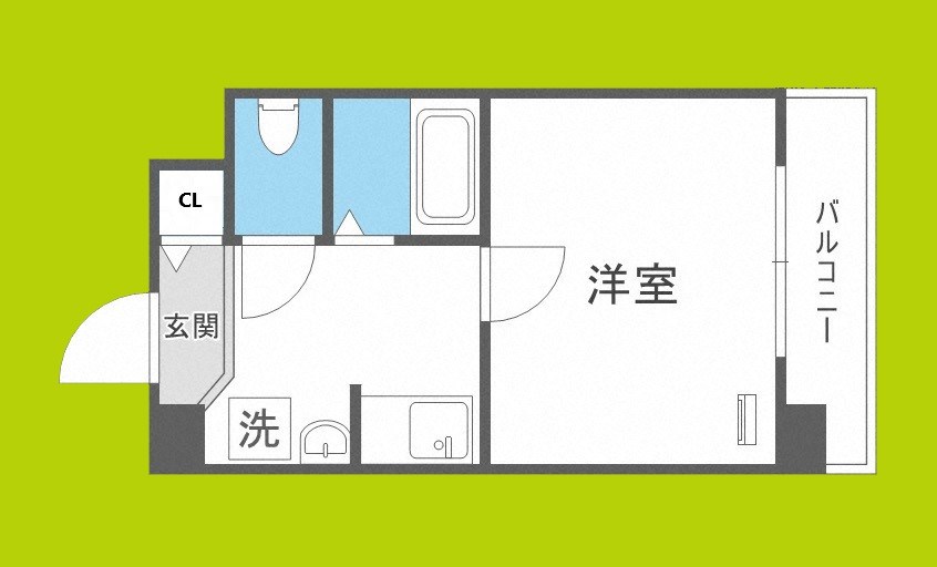 ミシェール住之江 間取り