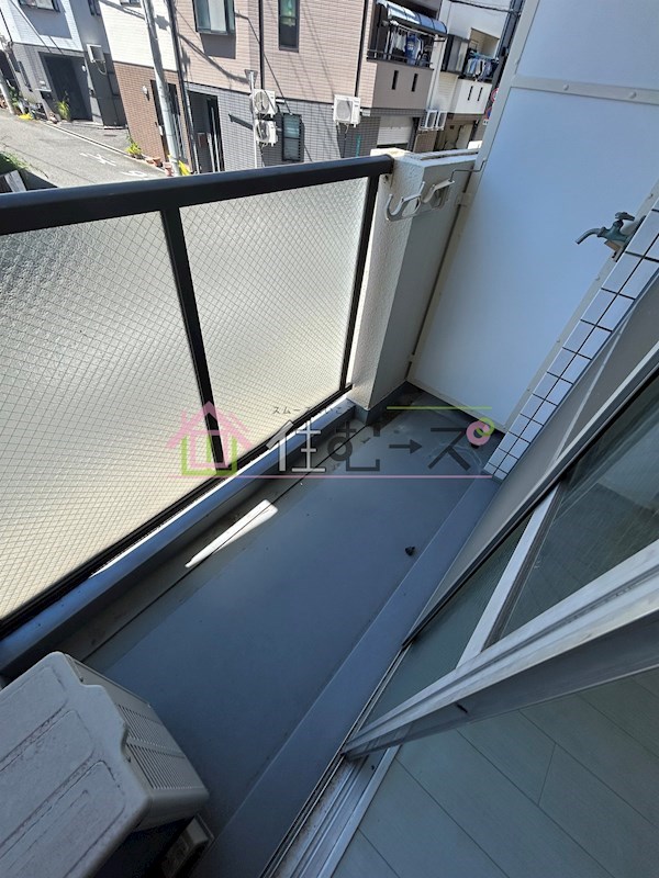 ドムール新北野 ベランダ