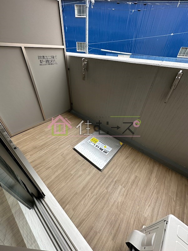 エスリード難波ザ・ゲート ベランダ