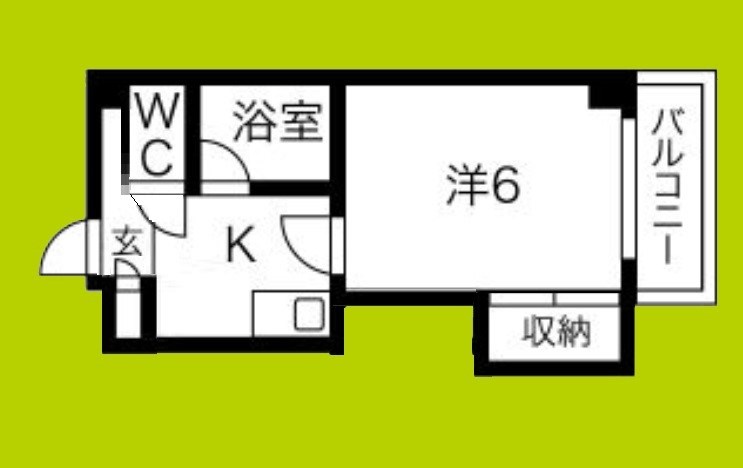 ハーモニー弁天 間取り