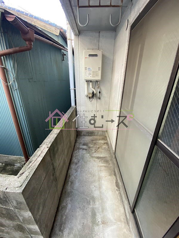 ハイツアスカ ベランダ