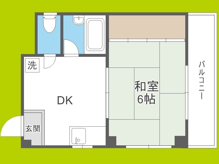 ハイツ寿 間取り