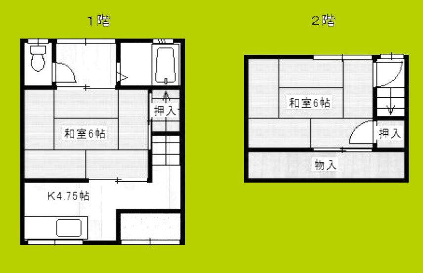 東野貸家 間取り
