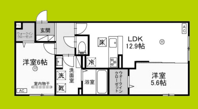 アルカンジェ 間取り