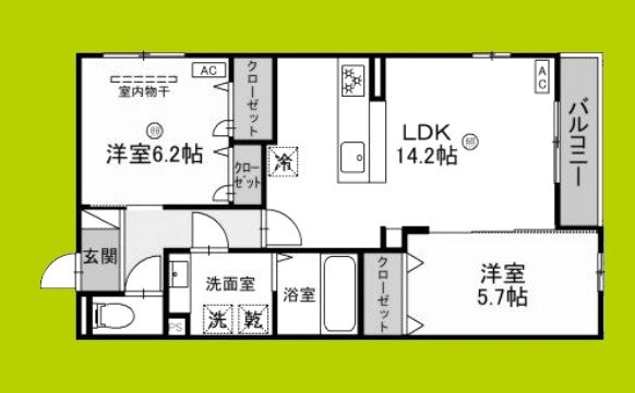 アルカンジェ 間取り