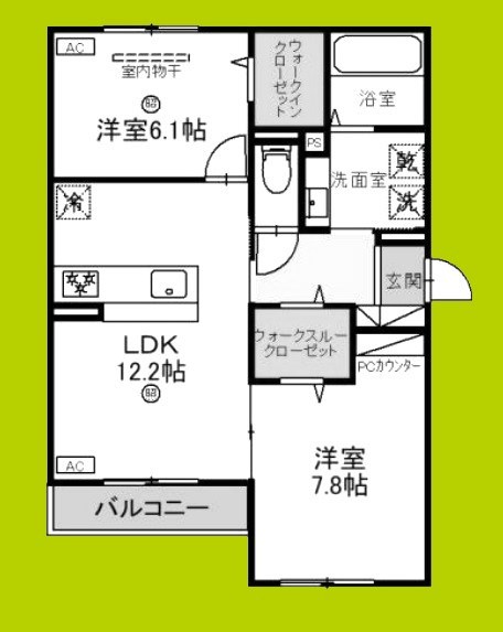 アルカンジェ 間取り