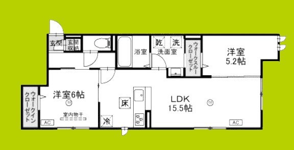 ロゼリア 間取り