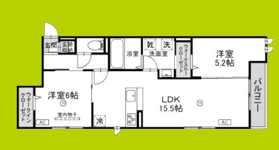 ロゼリア 間取り
