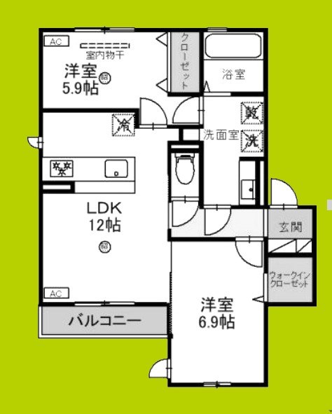 ロゼリア 間取り