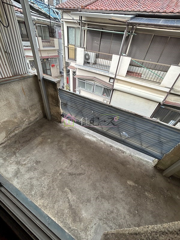 東住吉区矢田7丁目テラス ベランダ