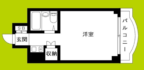 朝日プラザ梅田北デラ・リブジェ 間取り