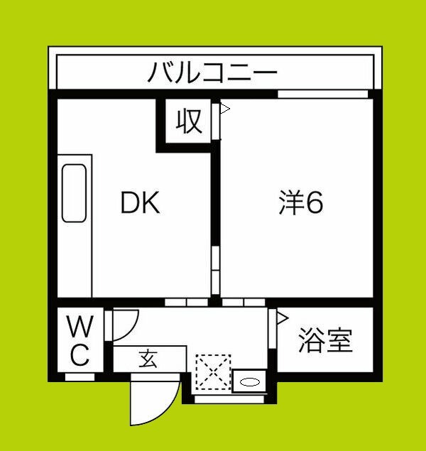 亀井文化住宅 間取り