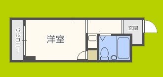 ラパンジール恵美須4 間取り