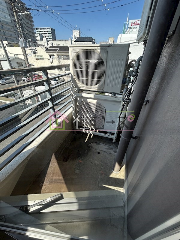 アメニティ新大阪4番館 ベランダ