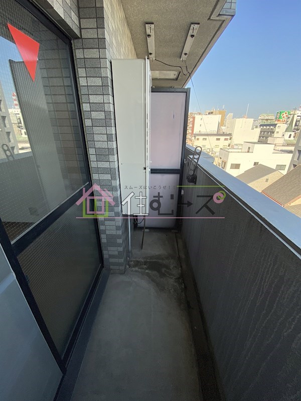 エスリード北梅田 ベランダ