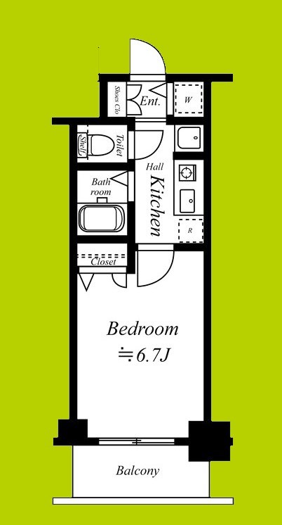 ライジングコート梅田サンライズ 間取り