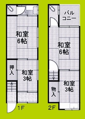 港晴2丁目テラス 間取り