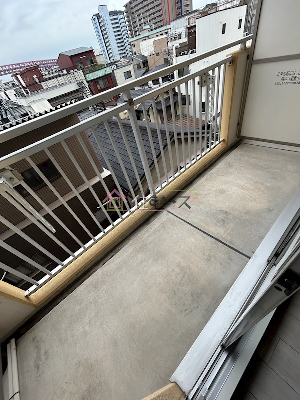 ハーバーハウス大阪 ベランダ