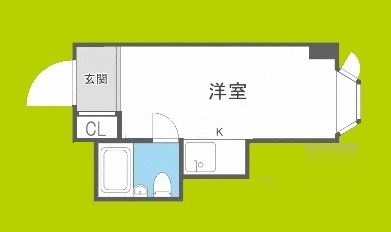 エステマール鶴橋一号館 間取り