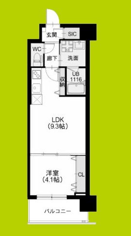 スプランディッドⅧ 間取り図