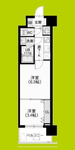 スプランディッドⅧ 間取り