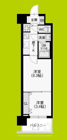 スプランディッドⅧ 間取り