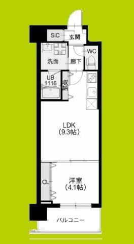 スプランディッドⅧ 間取り図