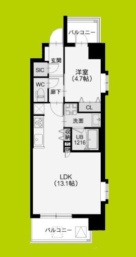 スプランディッドⅧ 間取り図