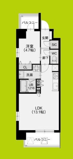 スプランディッドⅧ 間取り図