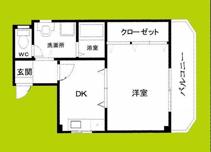 高橋ハイツ 間取り