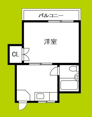 粉浜ハザマコーポ 間取り
