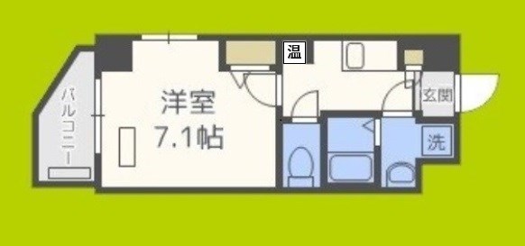 エイペックス京町堀Ⅱ 間取り