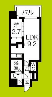 ミラージュパレス都島本通 間取り図
