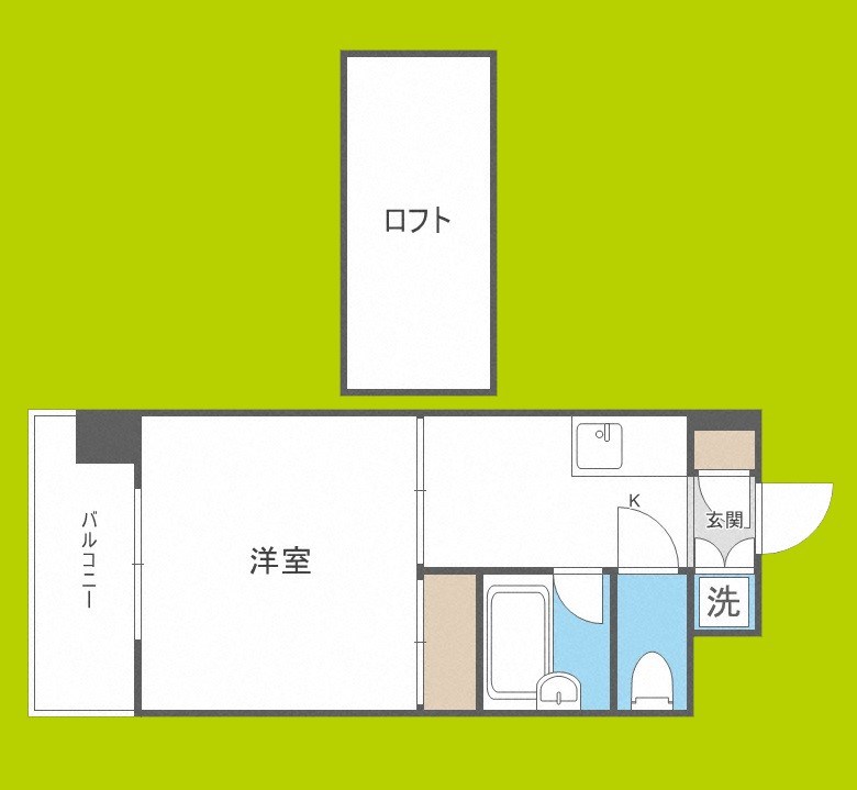 FIVETWO 間取り