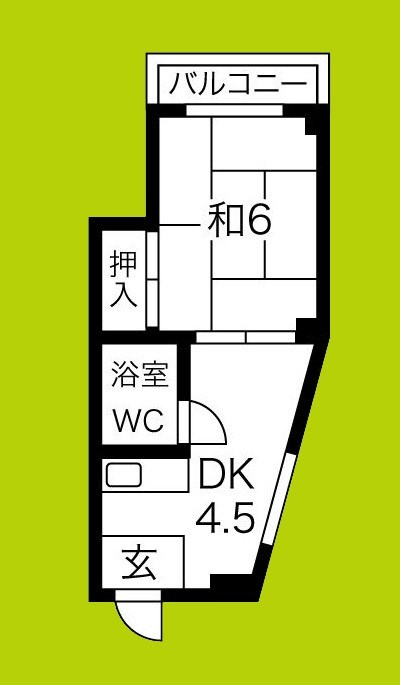 豊里丸富マンション 間取り