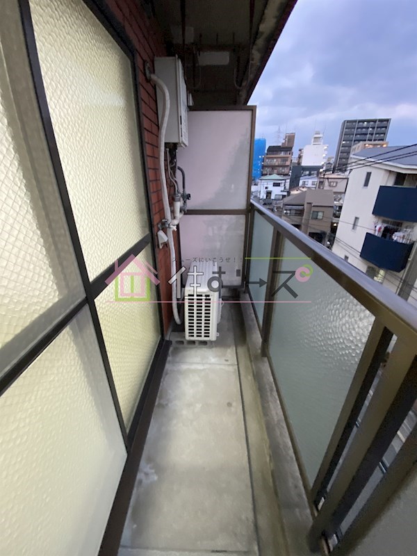 豊里丸富マンション ベランダ