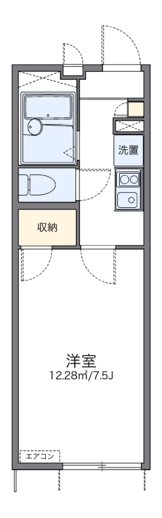 レオパレスプリムローズ 間取り