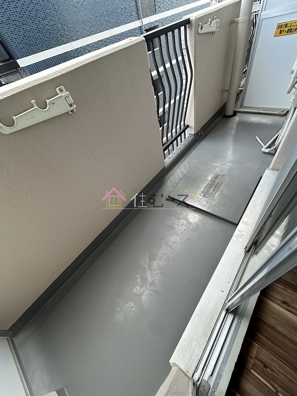 ウエステージ夕陽丘 ベランダ