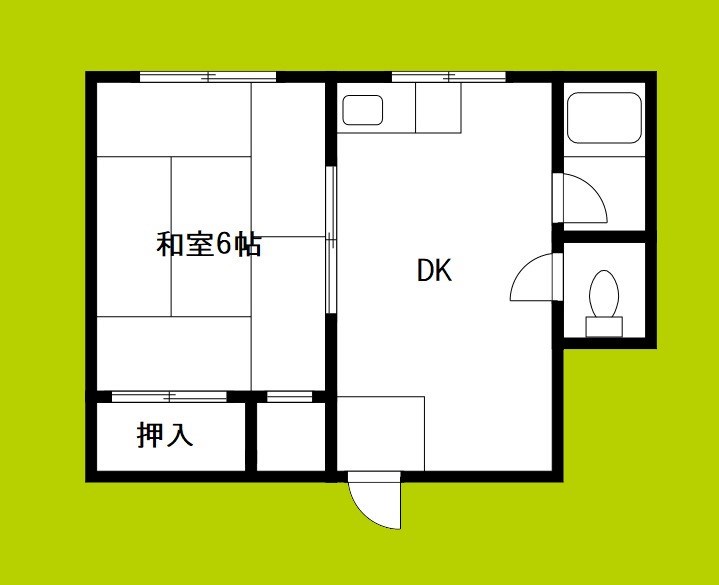 コーポ長田 間取り