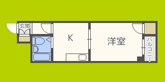 メゾンド針中野 間取り