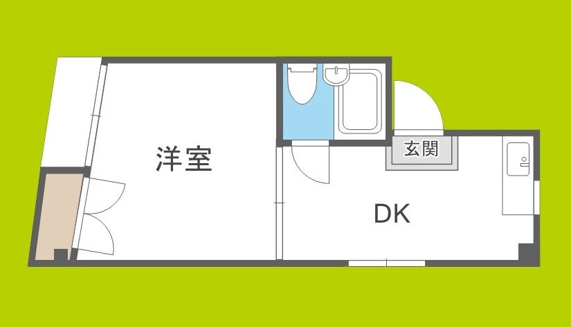 マンションコスモⅢ 間取り