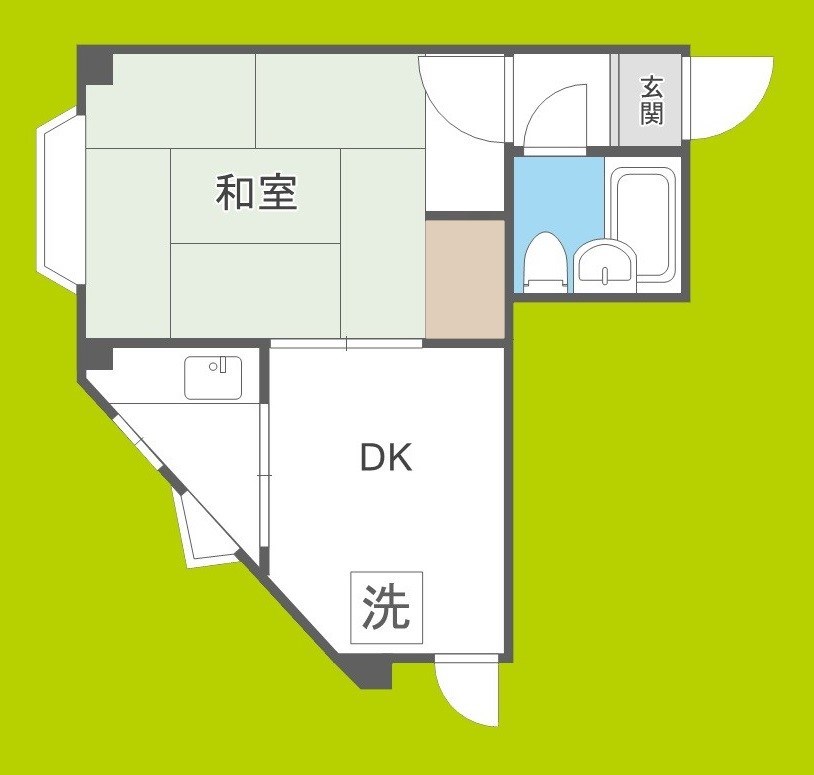 マンションコスモⅢ 間取り