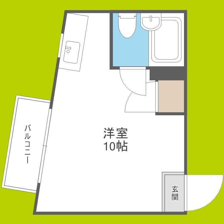 マンションコスモⅢ 間取り