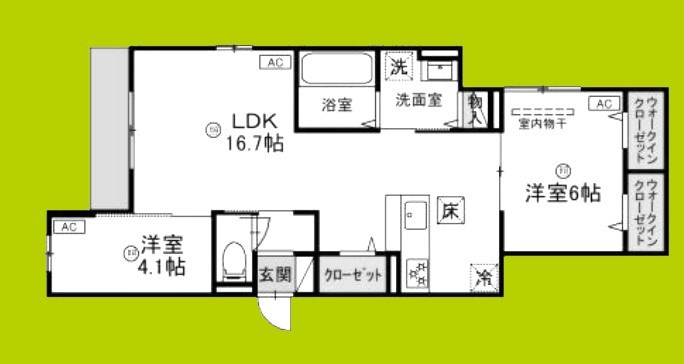スペチアーレ堺東 間取り