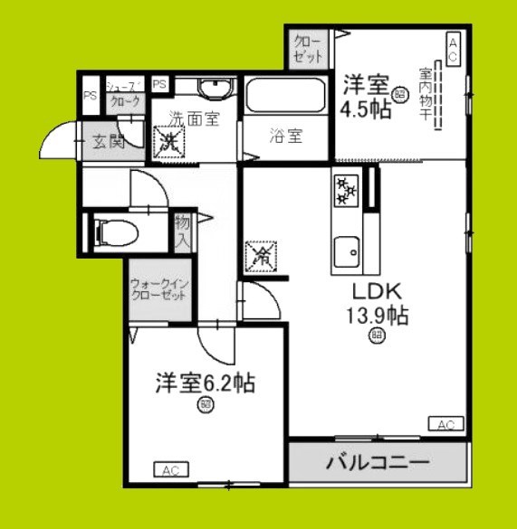 スペチアーレ堺東 間取り