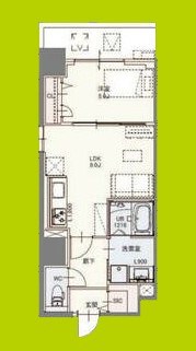 フレンシア西宮北口 間取り