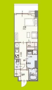 フレンシア西宮北口 間取り図