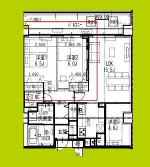 フレンシア西宮北口 間取り