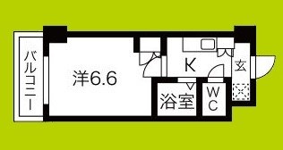 ドミール桜川Ⅱ 間取り